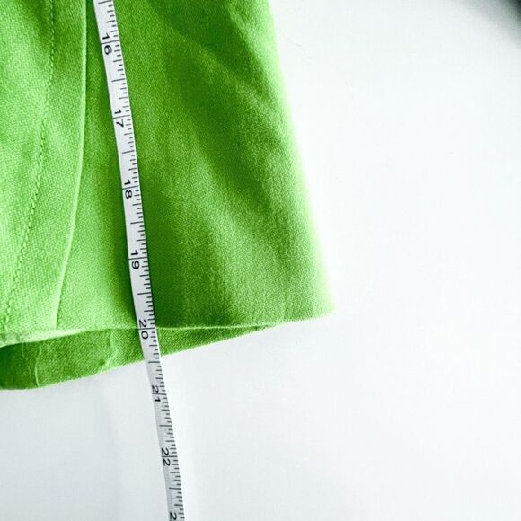 Mario Serrani Womens Jacket Button Down Wool Long Sleeve Green Size 6 - Picture 8 of 9